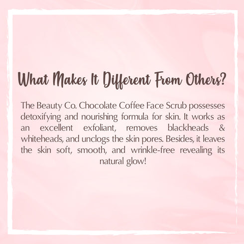 the beauty co Indulge and Energize Chocolate and Coffee Scrub